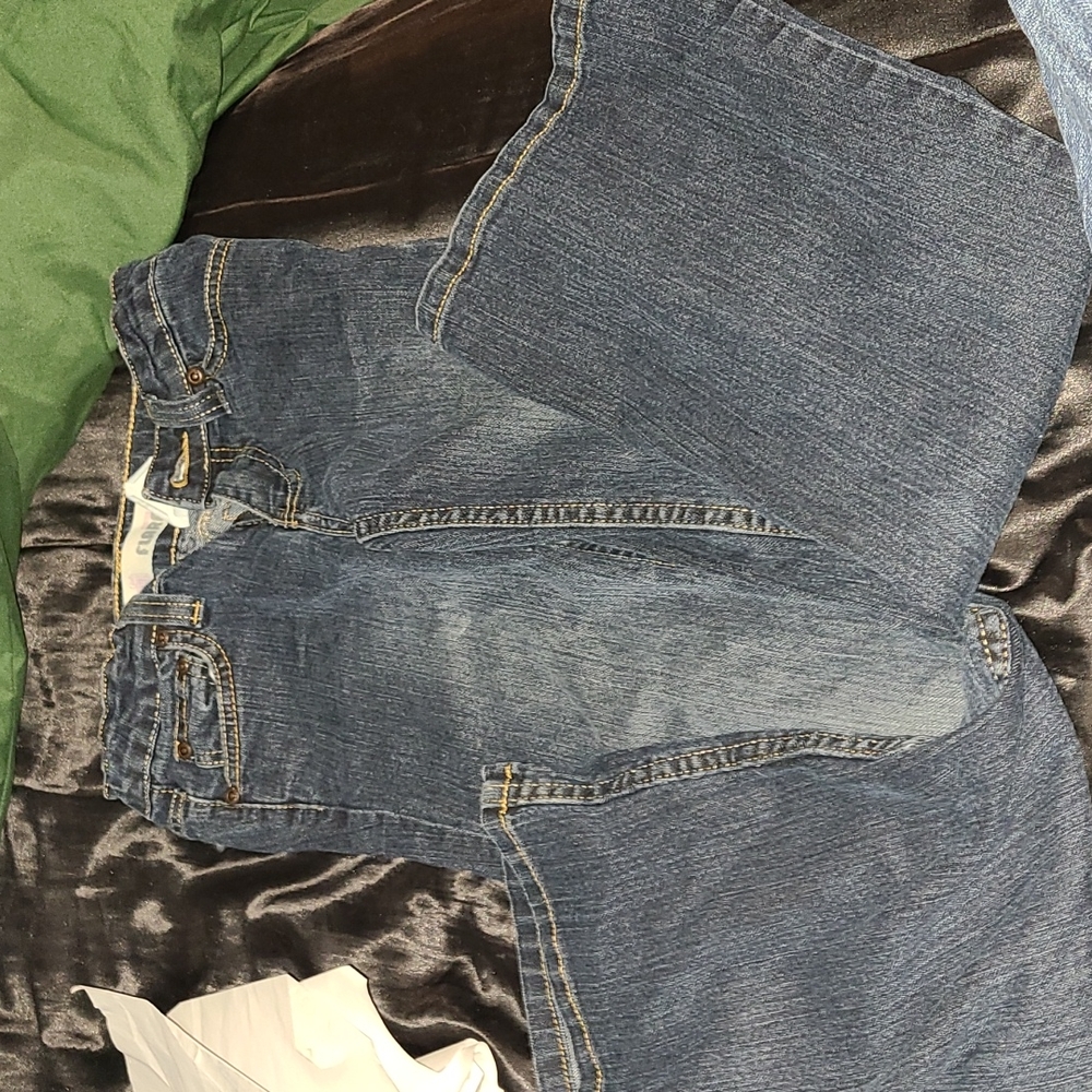 Flare skinny jeans